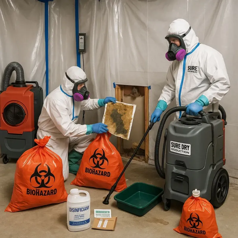 Contaminated Water Handling Protocols process in Bastrop, TX