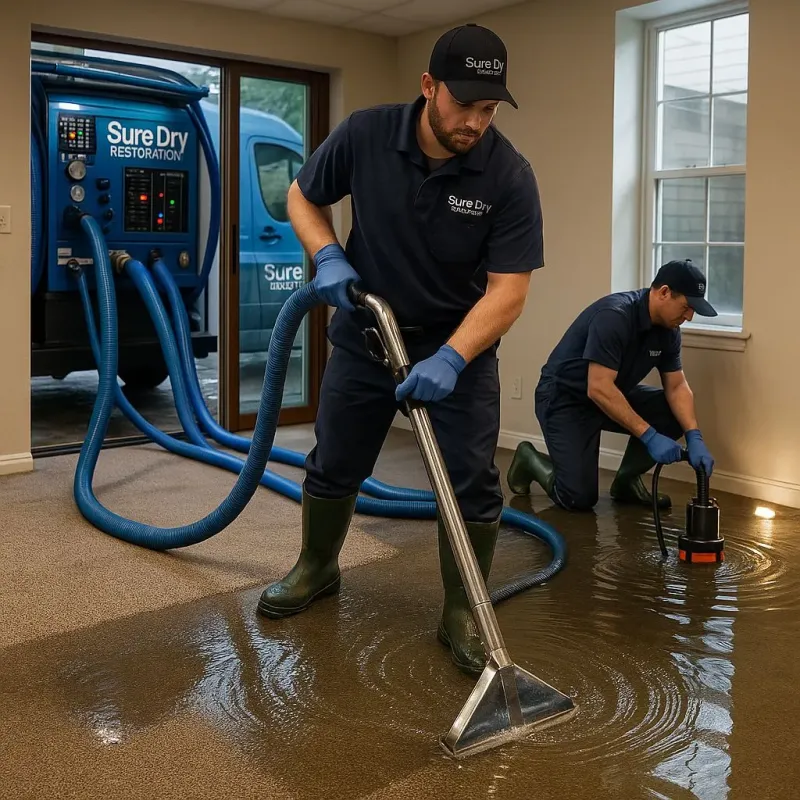 Water Extraction and Removal process in Bastrop, TX